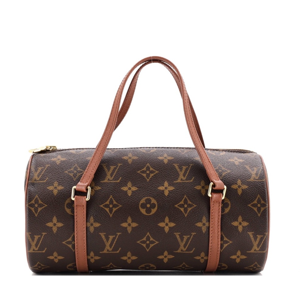 Louis Vuitton Brown Monogram Shoulder Bag with Iconic Design